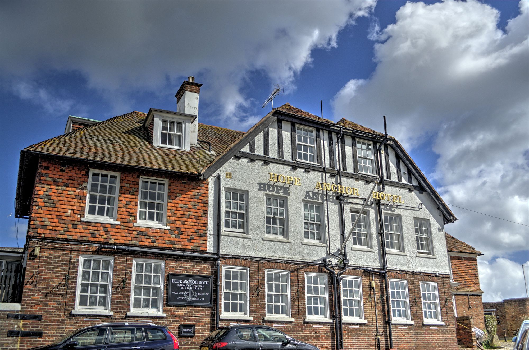 The Hope Anchor Hotell Rye Eksteriør bilde